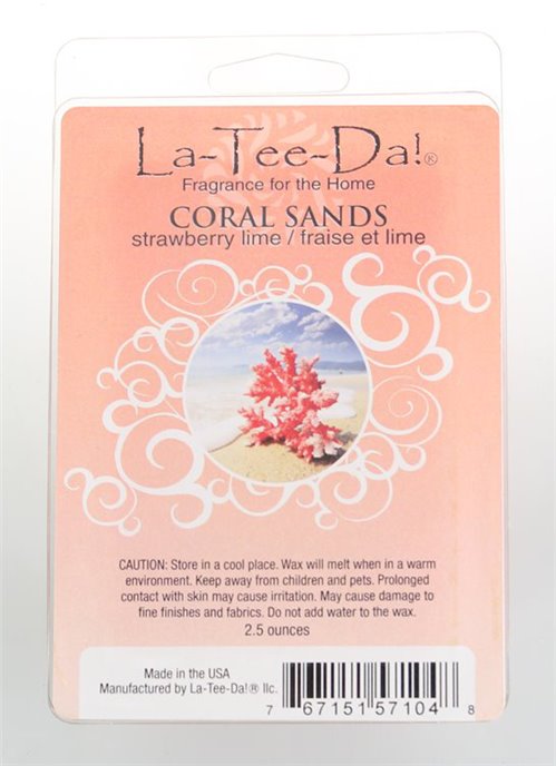 La-Tee-Da Wax Melts Coral Sands Thumbnail