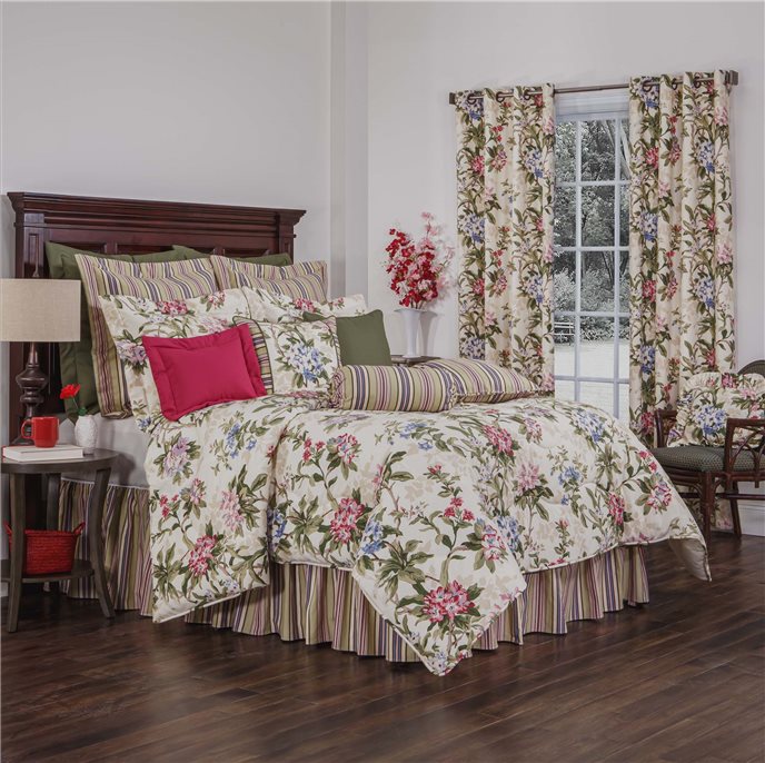 Hillhouse King  Comforter Set with 15" Bed Skirt Thumbnail