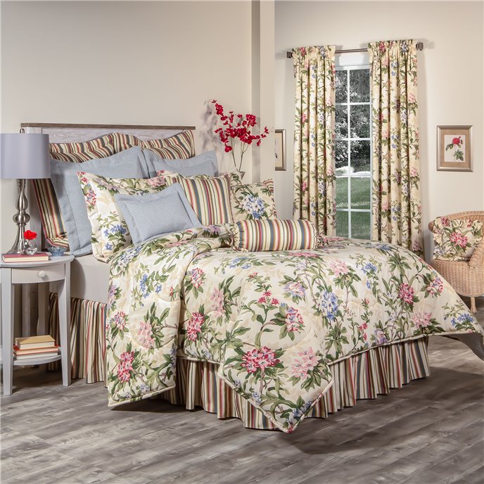 Hillhouse Cal King Comforter Set with 15" Bed Skirt Thumbnail