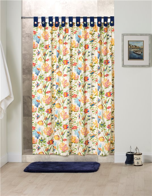 West Bay Tab Shower Curtain Thumbnail