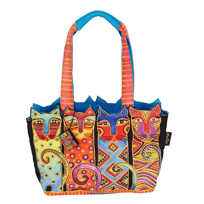 Laurel Burch Feline Clan Medium Tote Thumbnail
