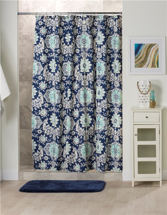 Belmont Harbor Shower Curtain Thumbnail