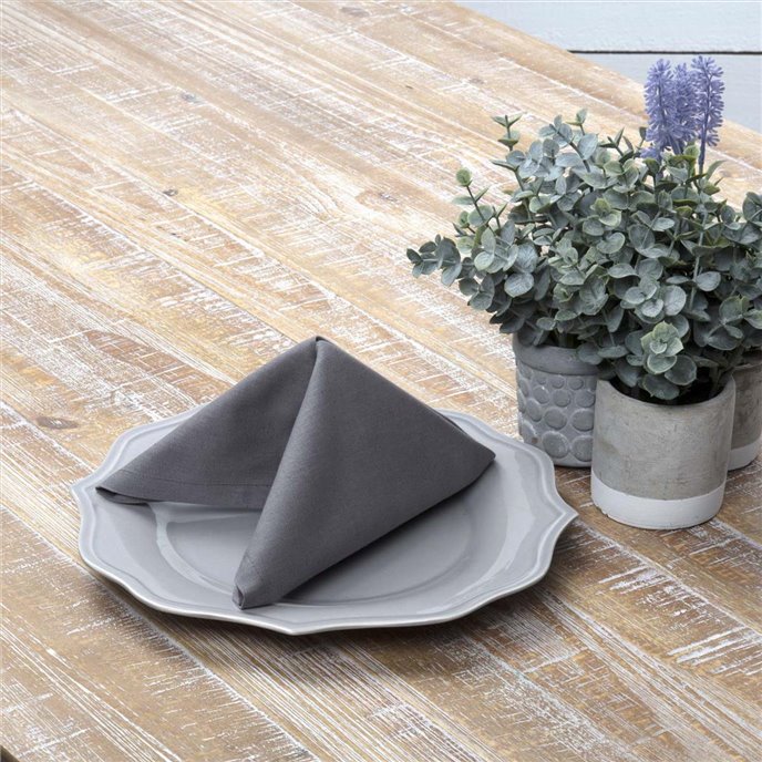 Sara Grey Napkin Set of 6 18x18 Thumbnail