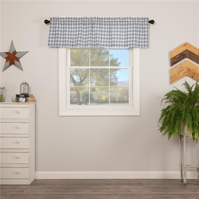 Sawyer Mill Blue Plaid Valance 16x60 Thumbnail