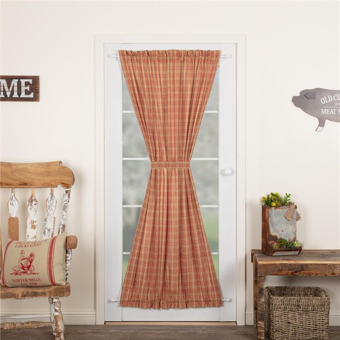 Sawyer Mill Red Plaid Door Panel 72x40 Thumbnail