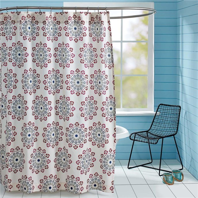Antigua Shower Curtain 72x72 Thumbnail