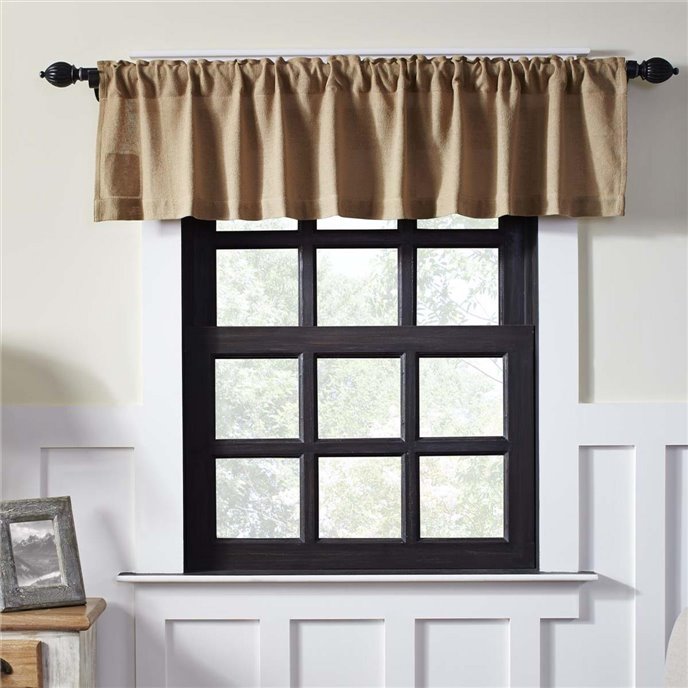 Burlap Natural Valance 16x72 Thumbnail