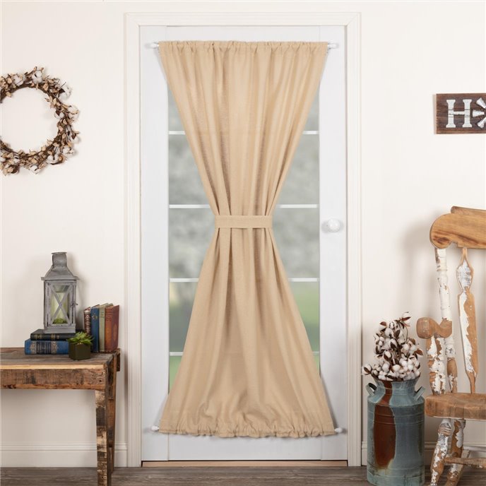 Burlap Vintage Door Panel 72x40 Thumbnail