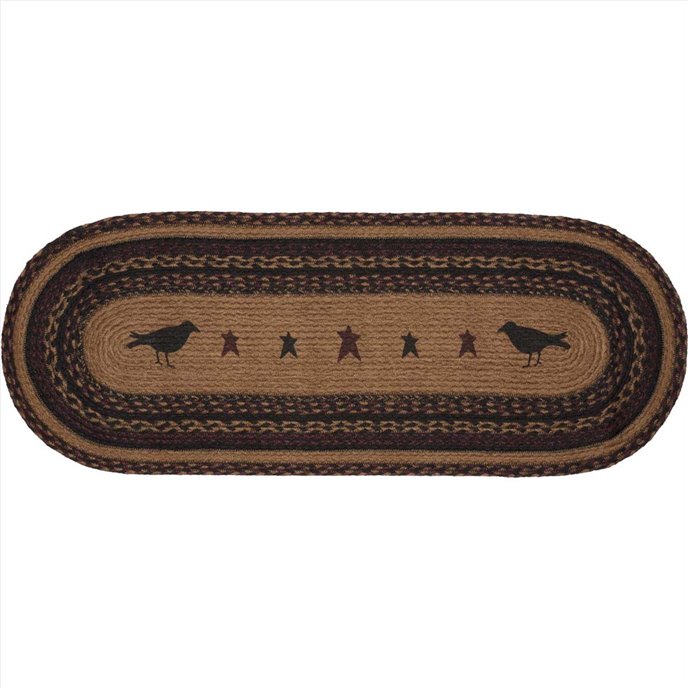 Heritage Farms Crow Jute Runner 13x36 Thumbnail