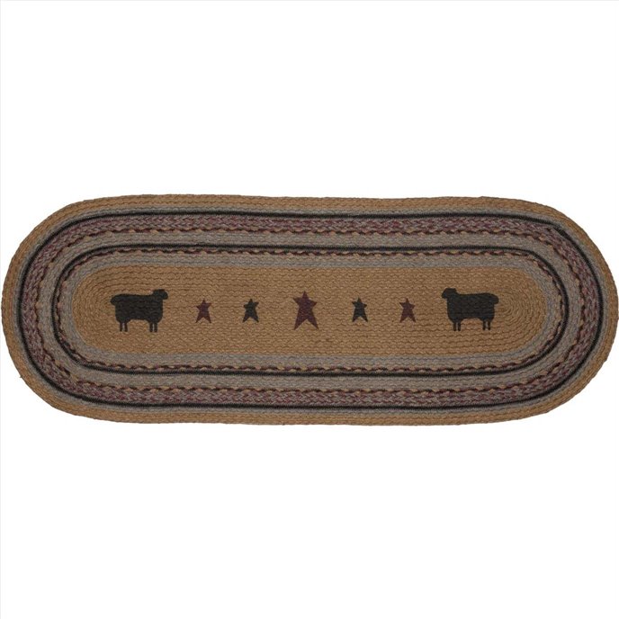 Heritage Farms Sheep Jute Runner 13x36 Thumbnail