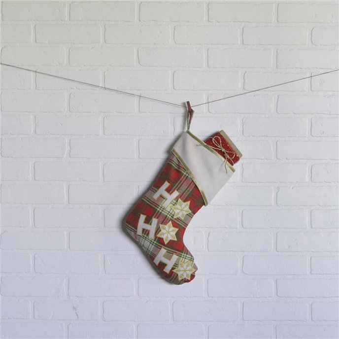 HO HO Holiday Stocking 11x15 Thumbnail