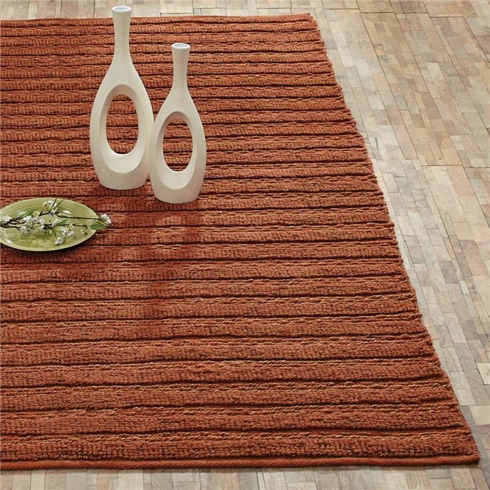 Laila Amber Jute Rug 60x96 Thumbnail