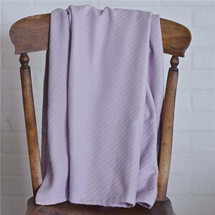 Lilac Baby Blanket 48x36 Thumbnail