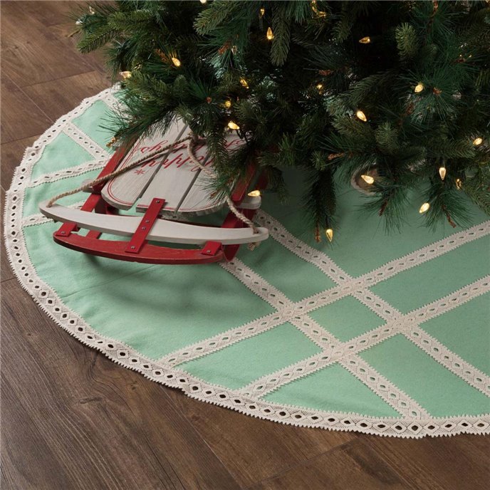 Margot Mint Tree Skirt 60 Thumbnail