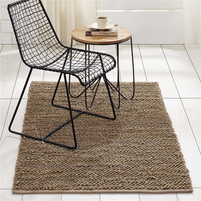 Minneka Silver Jute Rug 36x60 Thumbnail