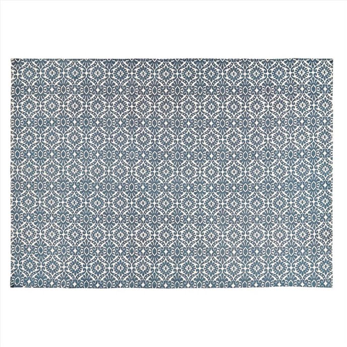 Francesca Deep Teal Rug 96x132 Thumbnail