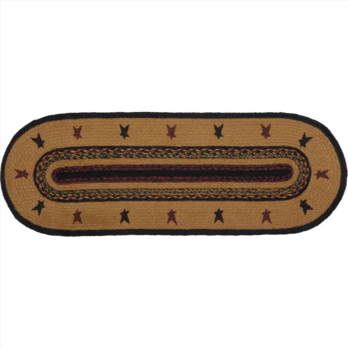 Heritage Farms Star Jute Runner 13x36 Thumbnail