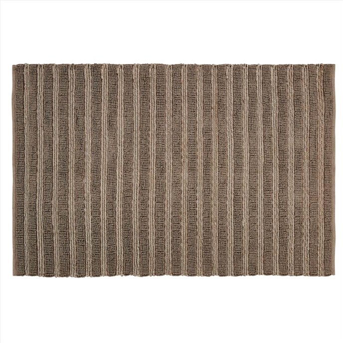 Laila Silver Jute Rug 48x72 Thumbnail