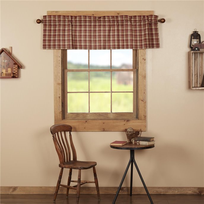 Beckham Plaid Valance 16x60 Thumbnail