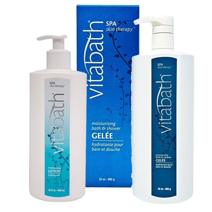 Vitabath Spa Skin Therapy Shower Gelee (32 oz) and Lotion Value Pack Thumbnail