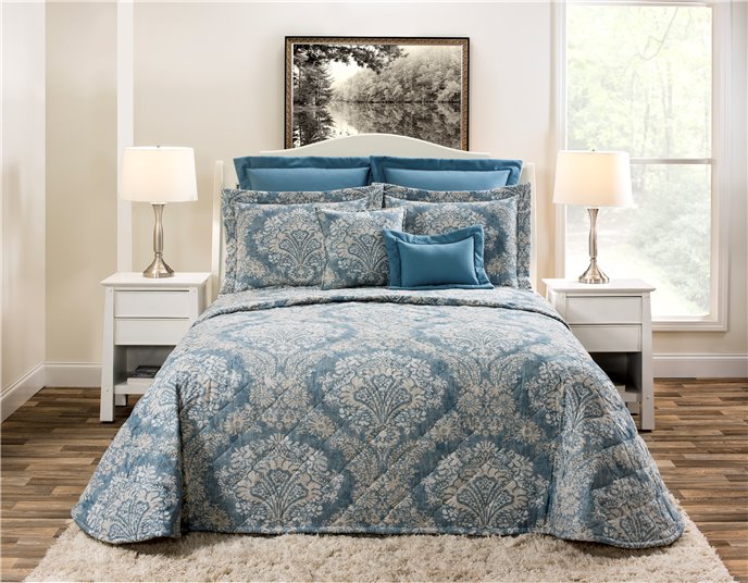 Alexandra Denim Queen Bedspread Thumbnail