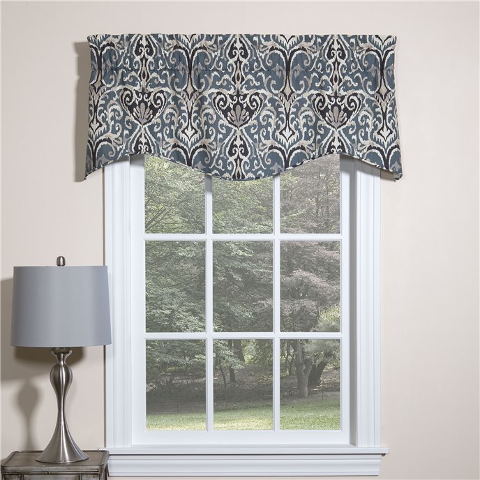 Midnight Ikat Winston Valance Thumbnail