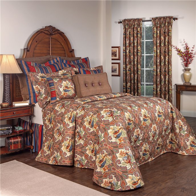 Royal Pheasant King Bedspread Thumbnail