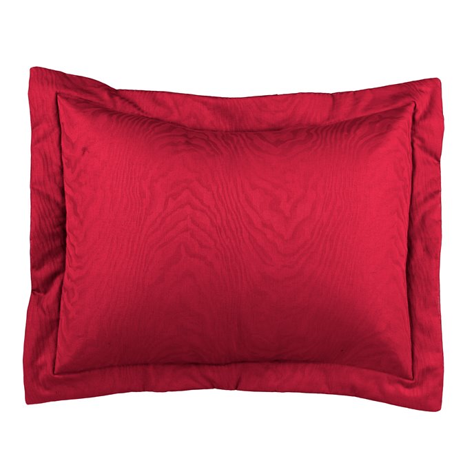 Red Moire Standard Sham Thumbnail