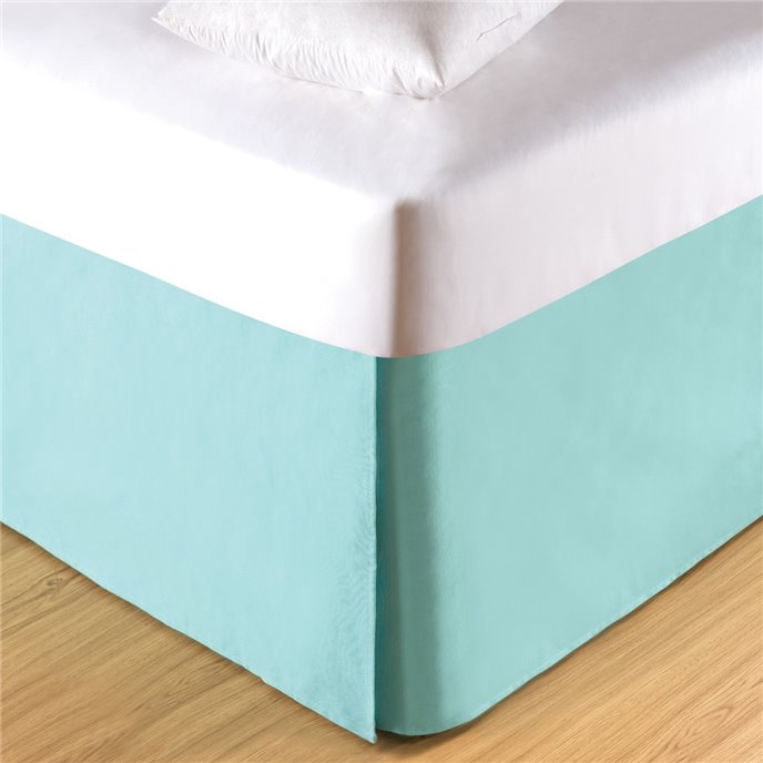 Aqua Queen Bed Skirt Thumbnail