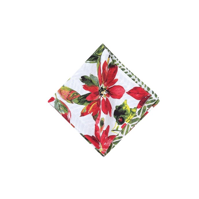 Poinsettia Berries Napkin Thumbnail