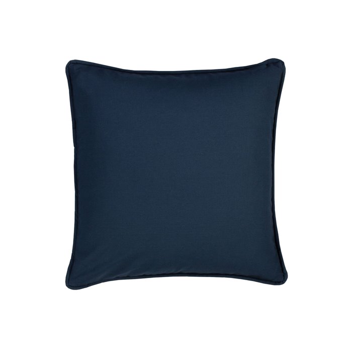 On Course Solid Navy Square Pillow Thumbnail