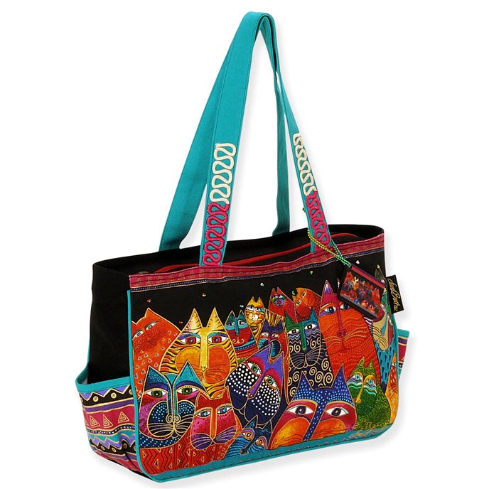 Laurel Burch Fantasticats Medium Tote Thumbnail