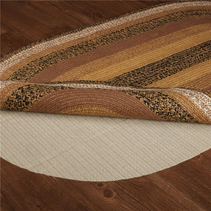 Kettle Grove Jute Rug Oval w/ Pad 36x60 Thumbnail