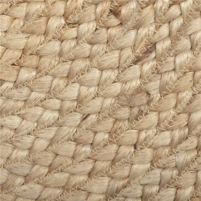 Natural Jute Rug Oval w/ Pad 27x48 Thumbnail