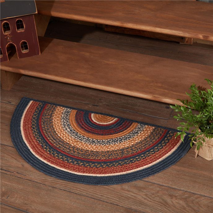 Stratton Jute Rug Half Circle 16.5x33 Thumbnail