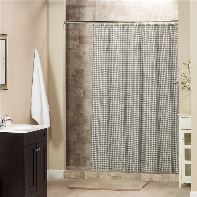 Bouvier Shower Curtain - Plaid Thumbnail