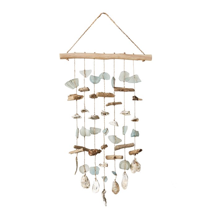 Driftwood Hanging Wind Chime Wall Décor Thumbnail