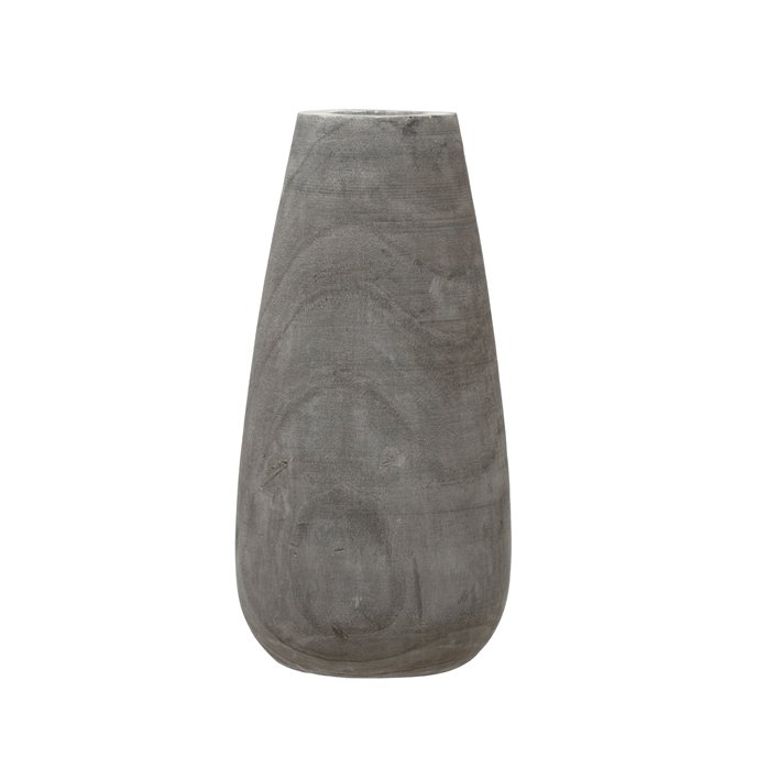 Paulownia Wood Grey Wash Vase Thumbnail