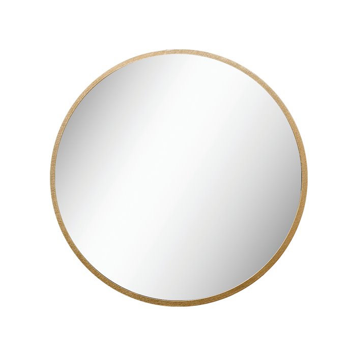 35.5 in. Round Metal Framed Wall Mirror Thumbnail
