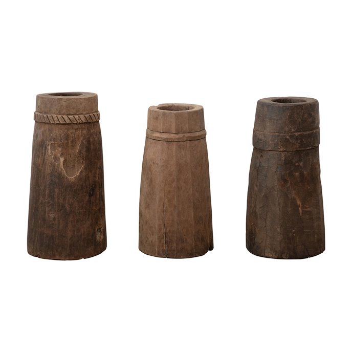 Found Decorative Teakwood Container (Each One Will Vary) Thumbnail