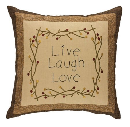 Live Laugh Love 18" Pillow Thumbnail