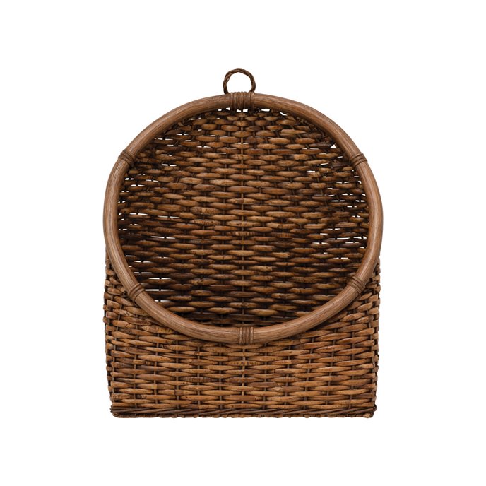 Natural Rattan Wall Basket Thumbnail