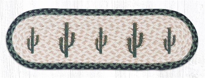 Saguaro Oval Braided Stair Tread 27"x8.25" Thumbnail