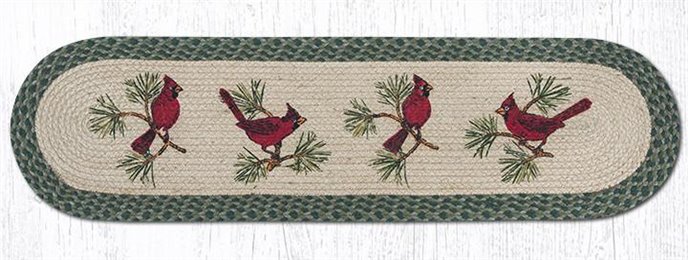 Cardinals Oval Braided Runner 13"x48" Thumbnail