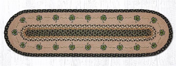 Shamrock Oval Braided Runner 13"x48" Thumbnail