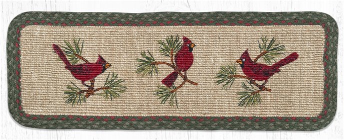 Cardinal Wicker Weave Braided Table Runner 13"x36" Thumbnail