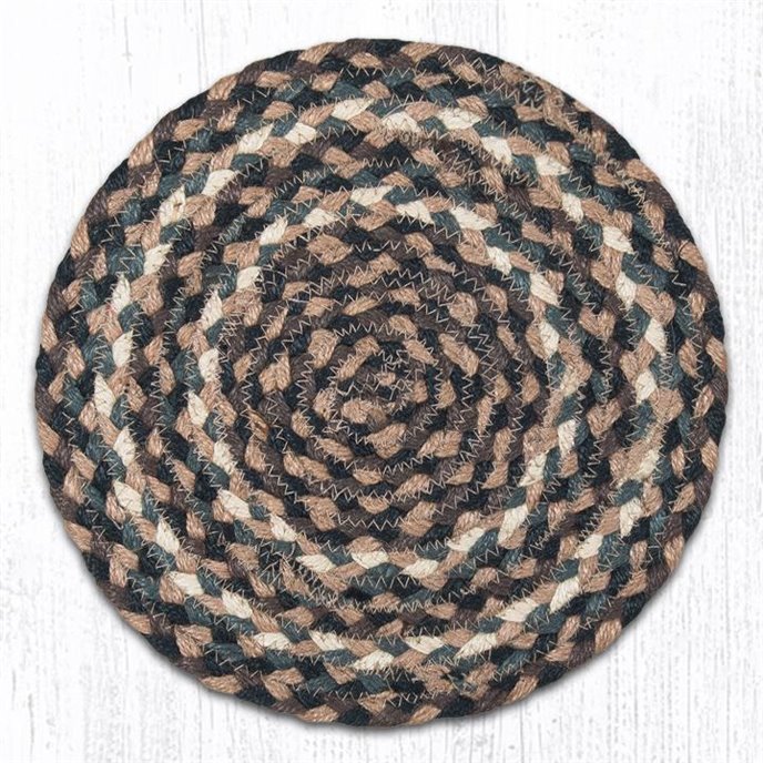 Tan Round Braided Swatch 10"x10" Thumbnail