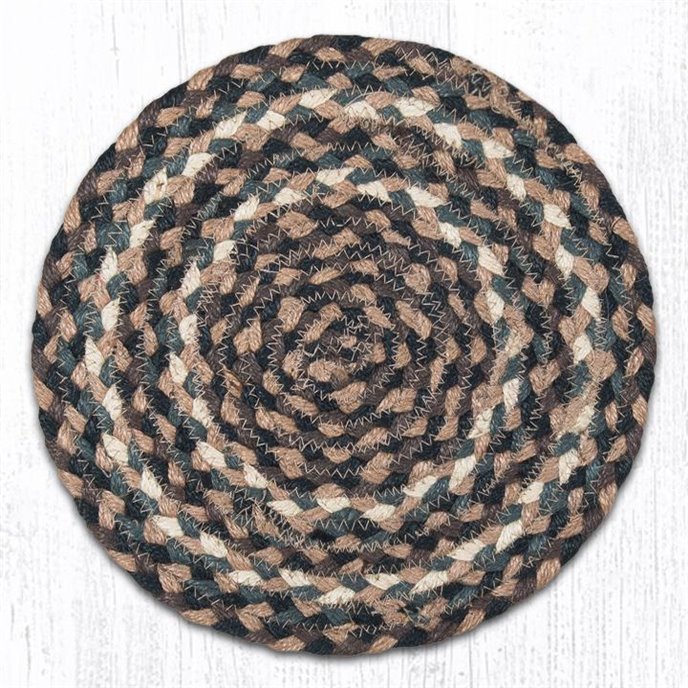 Tan Round Braided Swatch 10"x10" Thumbnail