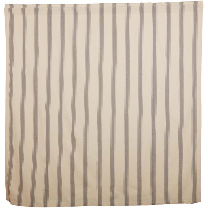 Grace Grain Sack Stripe Shower Curtain 72x72 Thumbnail