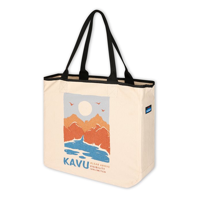 Kavu Mountain Natural Organic Tote Bag Thumbnail